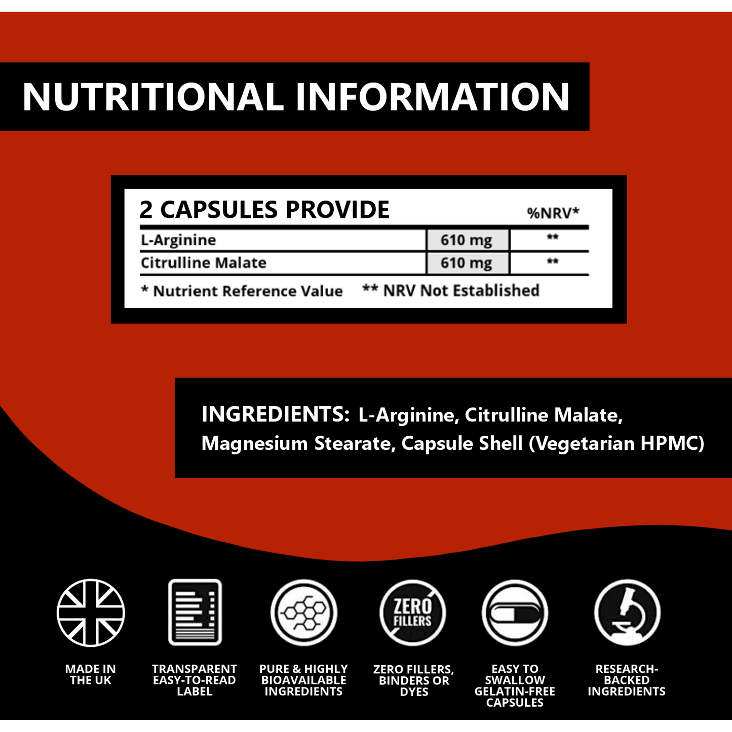 Nitric Oxide Booster Capsules