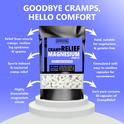 Magnesium Cramp Relief Capsules