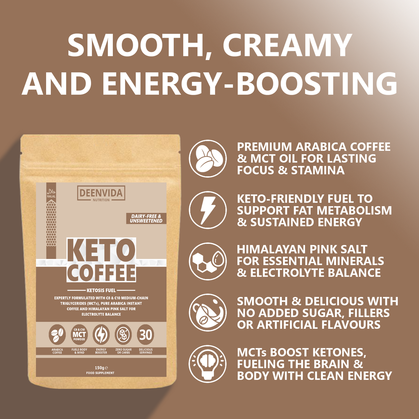 Halal Keto Coffee Powder